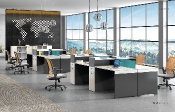 辦公桌工位-辦公卡位廠家-智賢達辦公家具